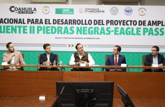Alistan Eagle Pass y Coahuila acciones para la ampliación del Puente Internacional II