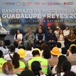 Encabeza Eduardo Ramírez banderazo de inicio del Operativo Guadalupe-Reyes 2025