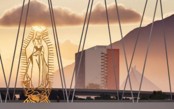 Anuncia Samuel García construcción del Puente de la Virgen sobre el Río Santa Catarina