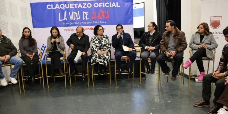 Zacatecas da claquetazo oficial a La Vida de Ahora, nueva película de Alejandro Zuno